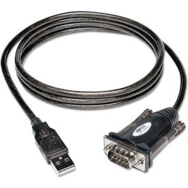 USB-A to Serial Adapter (DB9) - (M/M), 5-ft. Cable