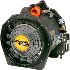 12" Industrial Intrinsically Safe Air Driven Blower, 1 Speed, 2042 CFM