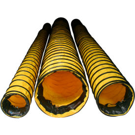 8" Standard Duct - Yellow, 15'L with Strap