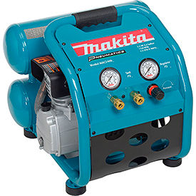 Portable Electric Air Compressor, 2.5 HP, 4.2 Gallon, Twin Stack, 4.2 CFM