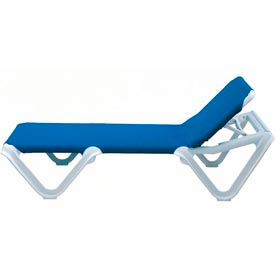 Nautical Sling Chaise - Blue