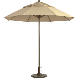 Windmaster 9' Fiberglass Outdoor Umbrella - Khaki