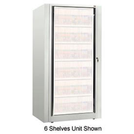 Rotary File Cabinet Components, Base Starter Unit, Letter, 5-High