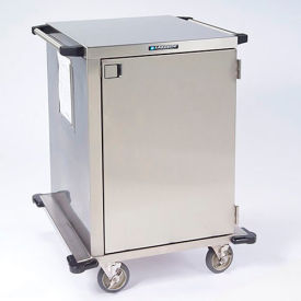 Single Door Stainless Steel Case Cart, 30"L x 29"W x 39"H