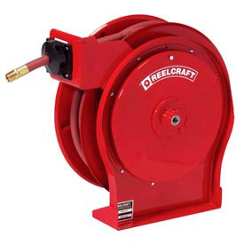 1/2"x50' 300 PSI Premium Duty All Steel Spring Retractable Compact Hose Reel