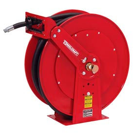 3/4" x 75' 250 PSI Spring Retractable Fuel Delivery Hose Reel