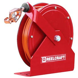 Static Discharge/Grounding Reel, 100ft Cable, w/100A Grounding Clamp on end