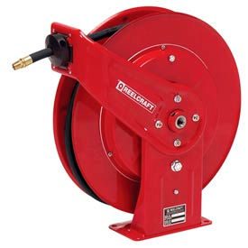 3/8"x50' 4500 PSI Spring Retractable Pressure Wash Hose Reel