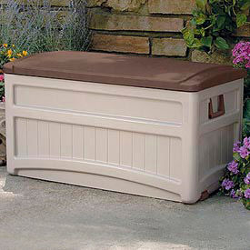 Premium Deck Box 73 Gallon with Wheels