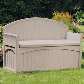 Patio Bench and Deck Box 50 Gallon