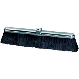 36"W Push Broom Head with Tampico Center and Horse Hair Bristles