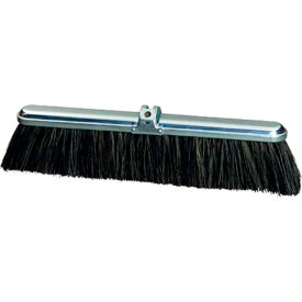 24"W Push Broom Head with Union Fiber Bristles