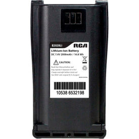 Handheld Radio Battery, Lithium-Ion High Capacity 2000mAh