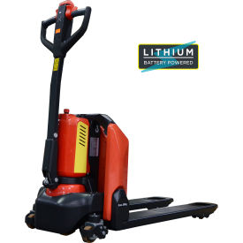 Self-Propelled Lithium Ion Powered Pallet Jack, 4500 lb. Capacity, 21"W x 48"L Forks