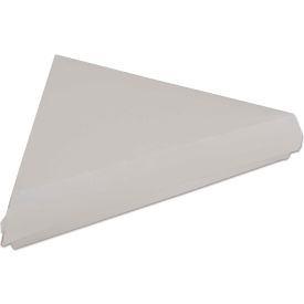 Lock-Corner Pizza Boxes, Cardboard, For 8" Slices, White, 400/Carton
