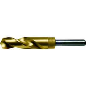 17/32 General Purpose TiN 118 Silver & Deming Drill with 1/2 Reduced Shank