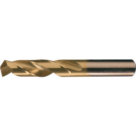 Chicago-Latrobe 7/64 Cobalt Heavy-Duty TiN 135 Split Point Screw Machine Drill