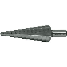 1/4-3/4 x 1/16 HSS Heavy-Duty Bright 118 Step Drill