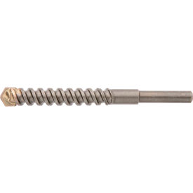 6In OAL HSS Heavy-Duty Bright 118 Point Fast Helix-Carbide Tipped Masonry Drill