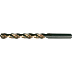 3/16 HSS Heavy-Duty Black & Gold 135 Parabolic Jobber Length Drill