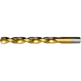 3/8 HSS Heavy-Duty TiN 135 HSS Heavy-Duty Parabolic Jobber Length Drill