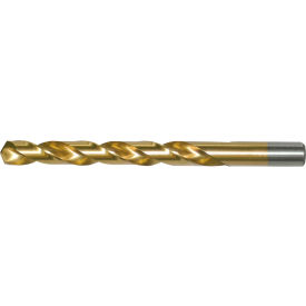 3/16 HSS Heavy-Duty TiN 135 Split Point Jobber Length Drill