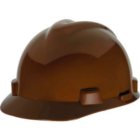 V-Gard Slotted Cap With Staz-On Suspension, Brown