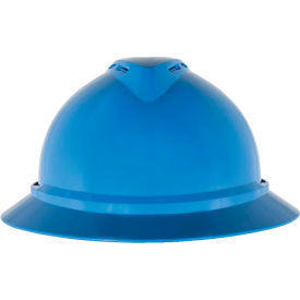 V-Gard 500 Hat Vented 4-Point Fas-Trac III, Blue