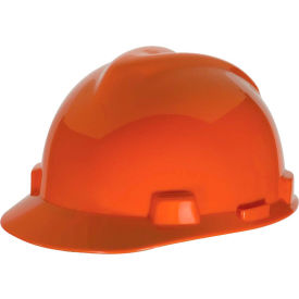 V-Gard Slotted Cap With Staz-On Suspension, Orange
