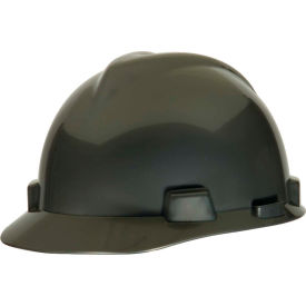 V-Gard Slotted Cap With Staz-On Suspension, Silver