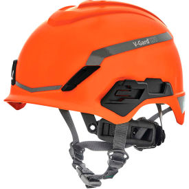V-Gard&reg; H1 Safety Helmet, Novent Fas-Trac&reg; III Pivot, Orange, ANSI, CSA, EN397