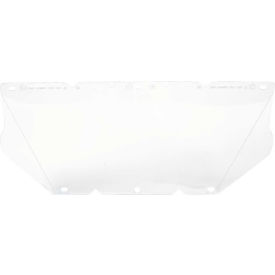 Contoured Clear PC Visor for MSA V-Gard Nitrometer - 8"W x 17"L x .04"H
