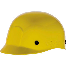 Bump Cap with Plastic Suspension, Yellow