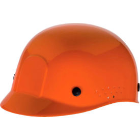 Bump Cap, With Plastic Suspension, Orange