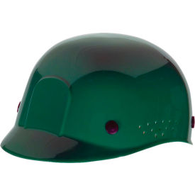 Bump Cap, With Plastic Suspension, Green