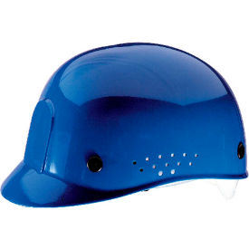 Bump Cap, With Plastic Suspension, Blue