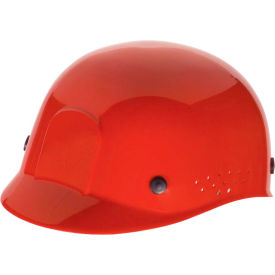Bump Cap, With Plastic Suspension, Red