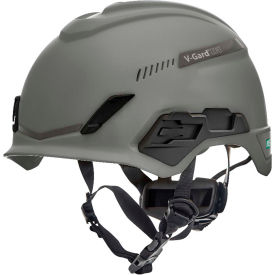 V-Gard&reg; H1 Safety Helmet, Trivent Fas-Trac&reg; III Pivot, Gray
