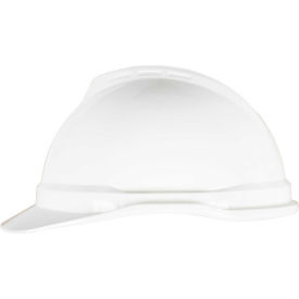 V-Gard 500 Cap Non-Vented 4-Point Fas-Trac III, White