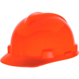 V-Gard® Cap With 1-Touch Suspension, Hi-Viz Orange