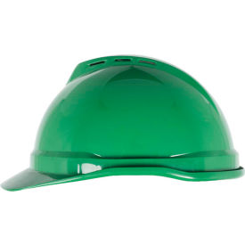 V-Gard® 500 Cap Vented 6-Point Fas-Trac III, Green