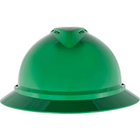 V-Gard® 500 Hat Vented 6-Point Fas-Trac III, Green
