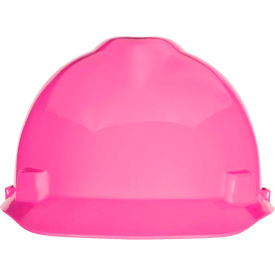V-Gard® Slotted Cap With Staz-On Suspension, Hot Pink