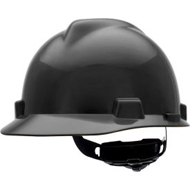 V-Gard Slotted Cap With Fas-Trac III Suspension, Black