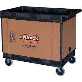 Security Paneling for Rubbermaid Model 9T67 Cart, 36-1/4"L x 23-3/4"W x 3-1/2"H, Tan