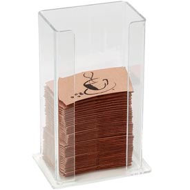 Countertop Coffee Sleeve Dispenser - Clear