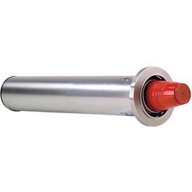 In-Counter Stainless Steel Cup Dispenser, 2-1/2" to 3-1/2" Cups