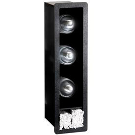 Built-In Vertical Dome Lid Holder - 3 Sections