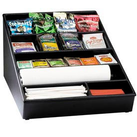 Dispense-Rite Countertop Lid, Straw & Condiment Organizer - Wide