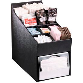 Countertop Straw, Condiment and Napkin Organizer
